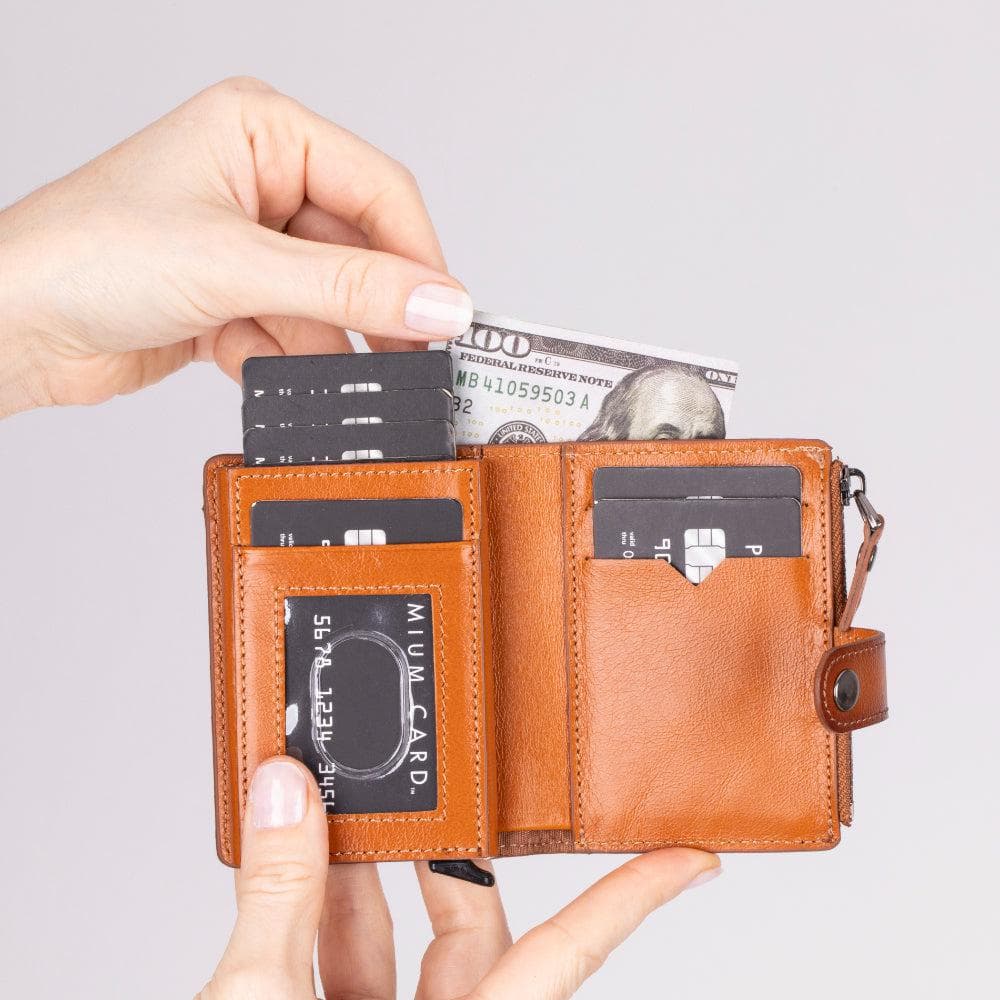 Rodos Pop-up Leather Card Holder Bouletta