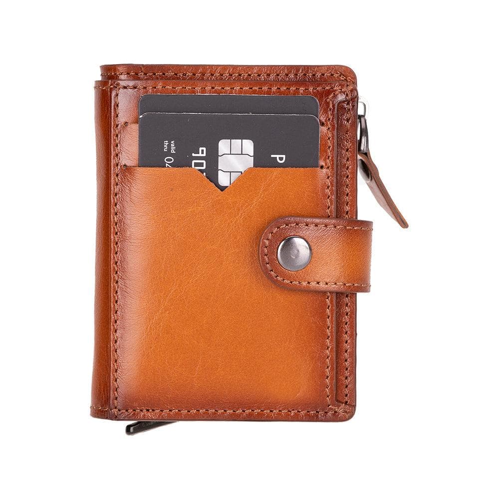 Rodos Pop-up Leather Card Holder Bouletta