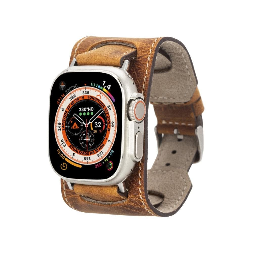 Salford Cuff Apple Watch Leather Straps G19 / Leather Bouletta