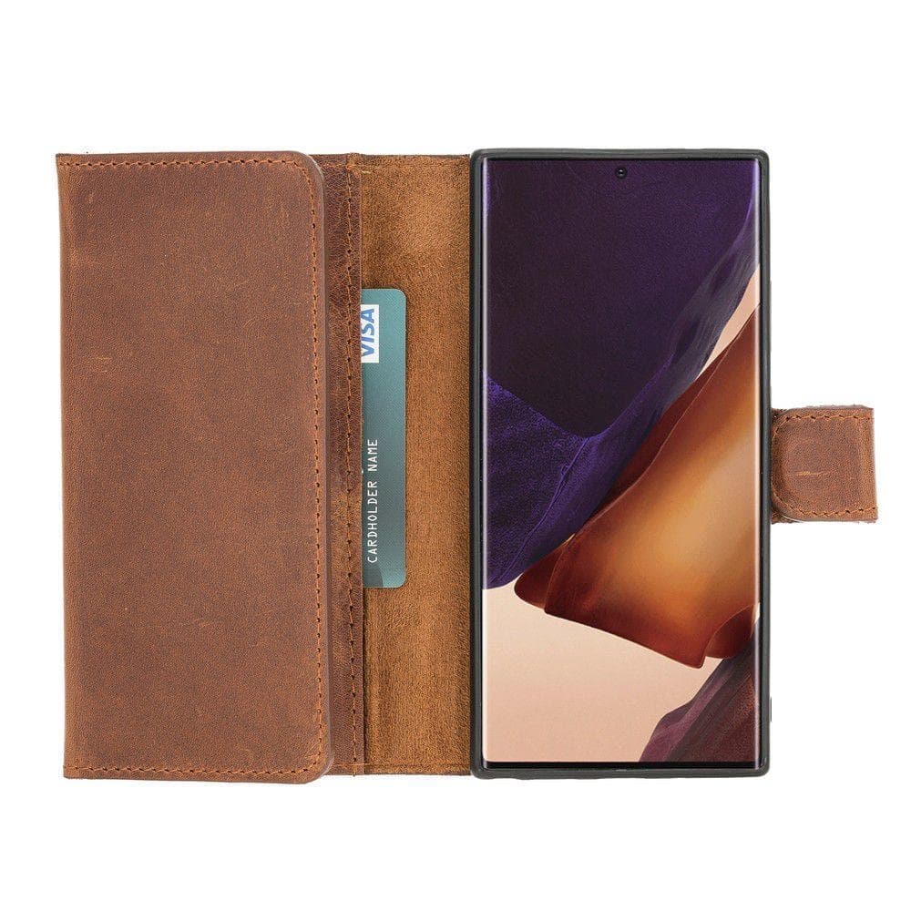 Samsung Galaxy Note 20 Ultra Leather SANTA Wallet Case UnBranded