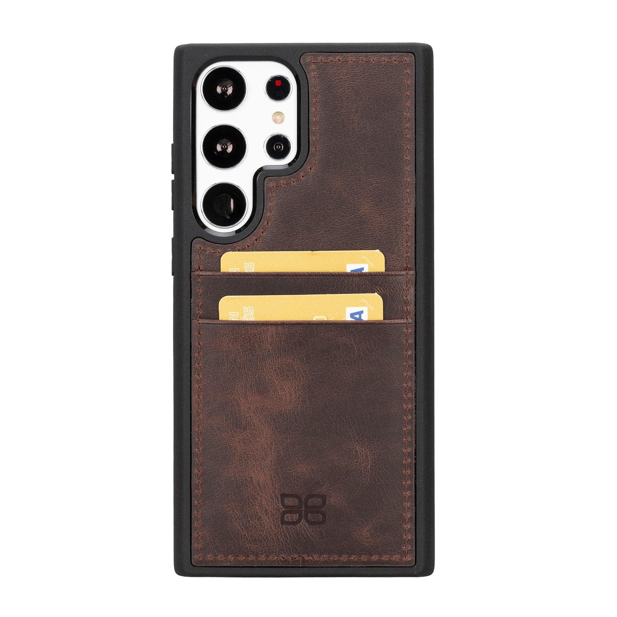 Samsung Galaxy S24 Series Leather Case with Card Holder - FXCP Bouletta LTD