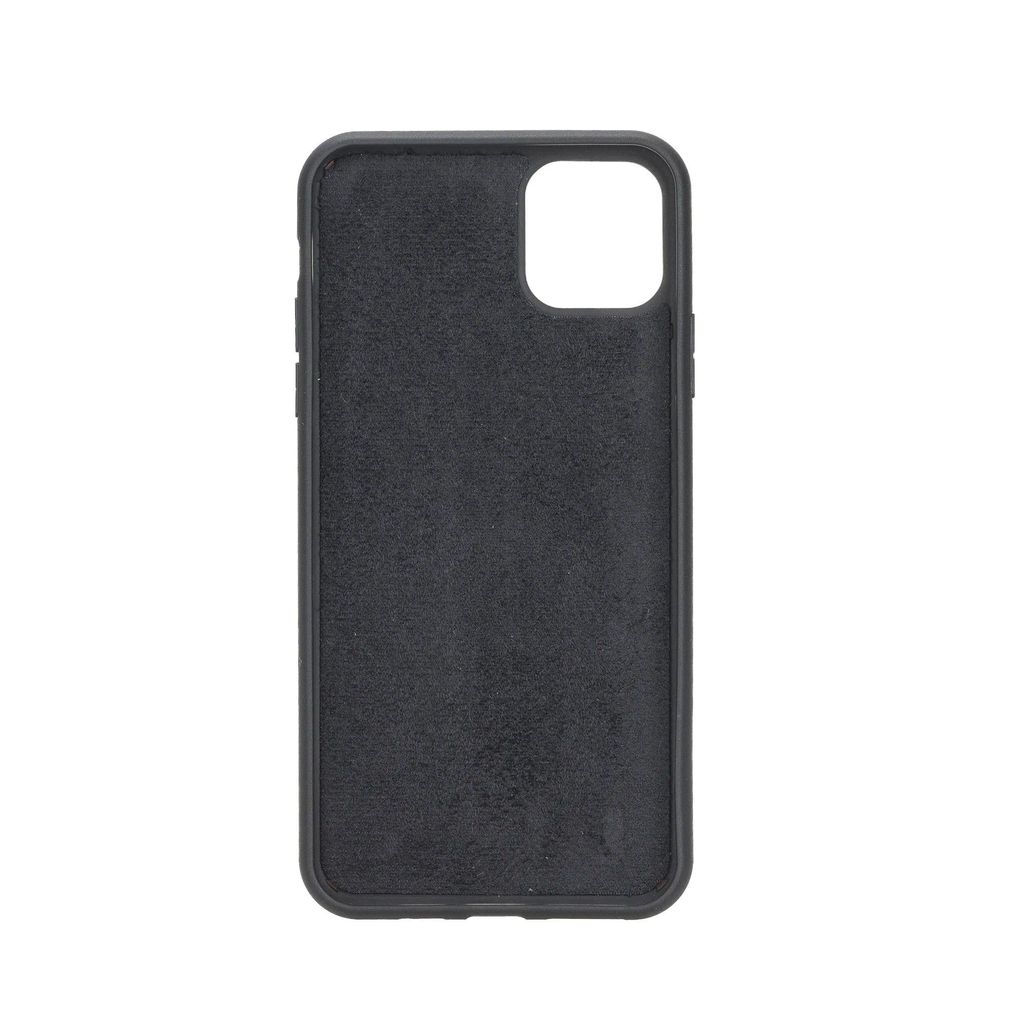 Santa iPhone 11 Pro Max Leather Detachable Wallet Case Black Bouletta