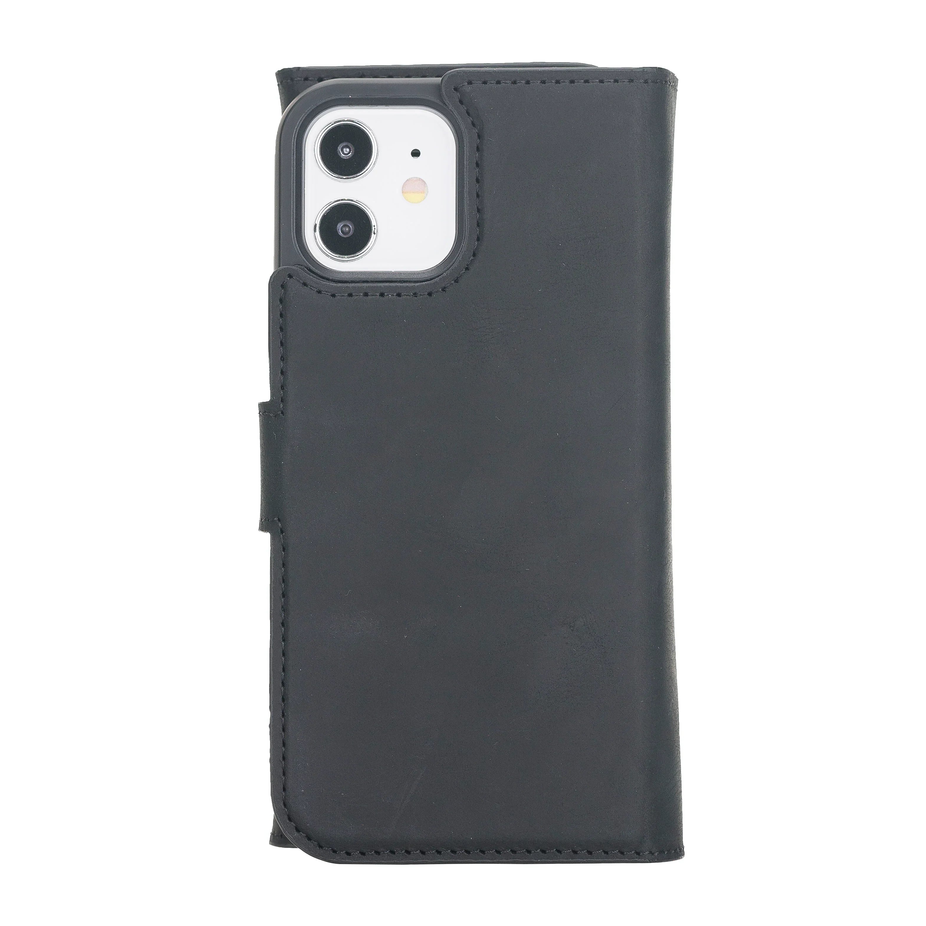 Santa iPhone 12 Mini Leather Detachable Wallet Case Bouletta