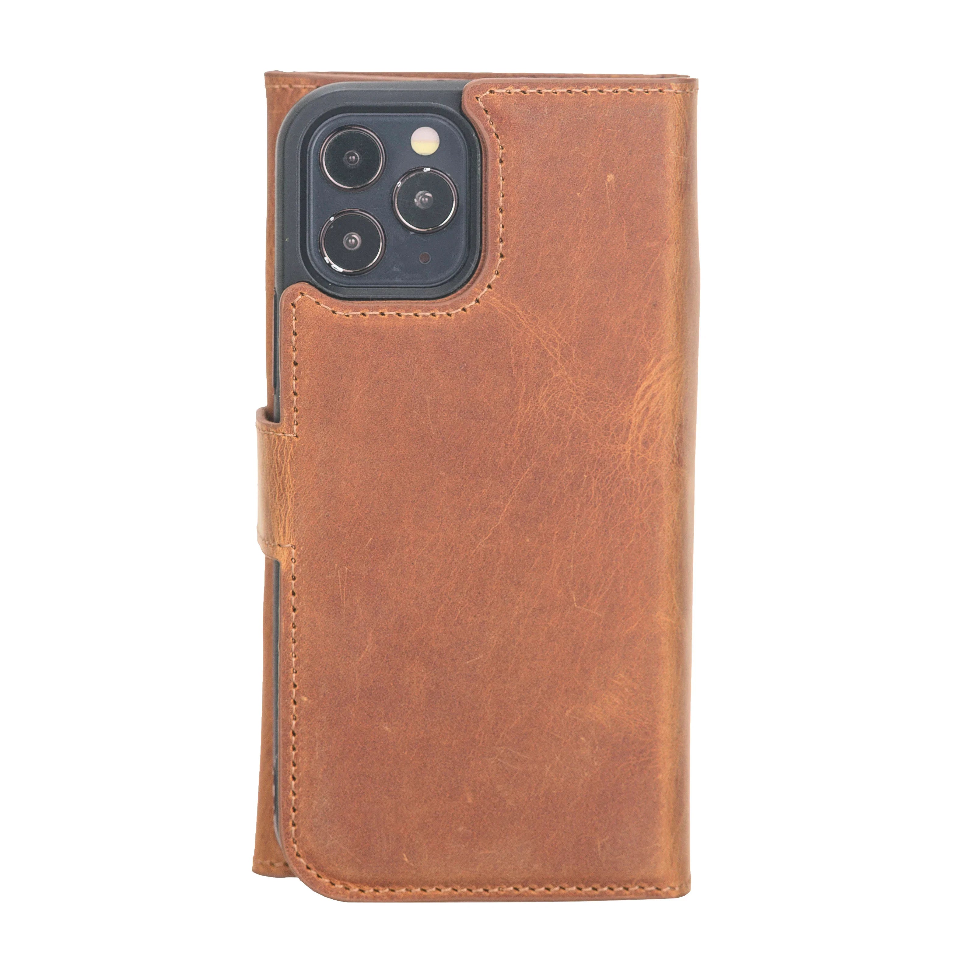Santa iPhone 12 Pro Max Leather Detachable Wallet Case Bouletta