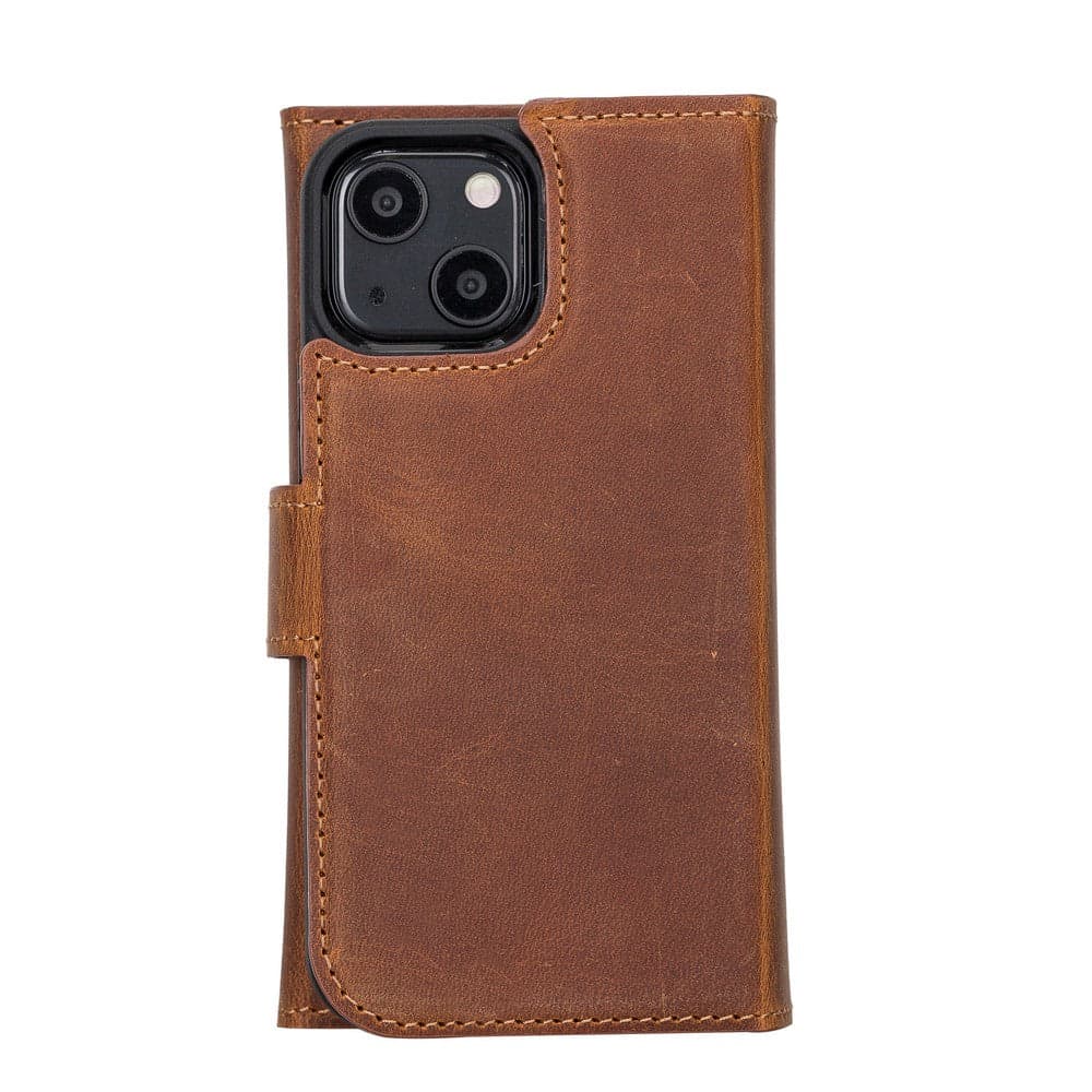 Santa iPhone 13 Mini Leather Detachable Wallet Case Bouletta