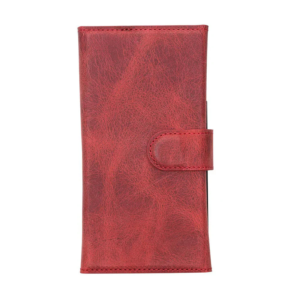 Santa iPhone 13 Pro Leather Detachable Wallet Case Bouletta
