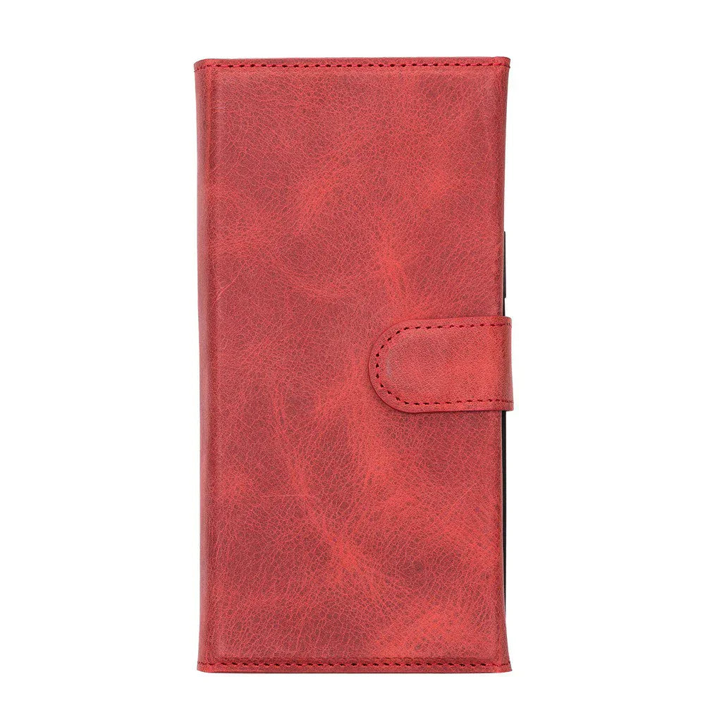 Santa iPhone 13 Pro Max Leather Detachable Wallet Case Bouletta