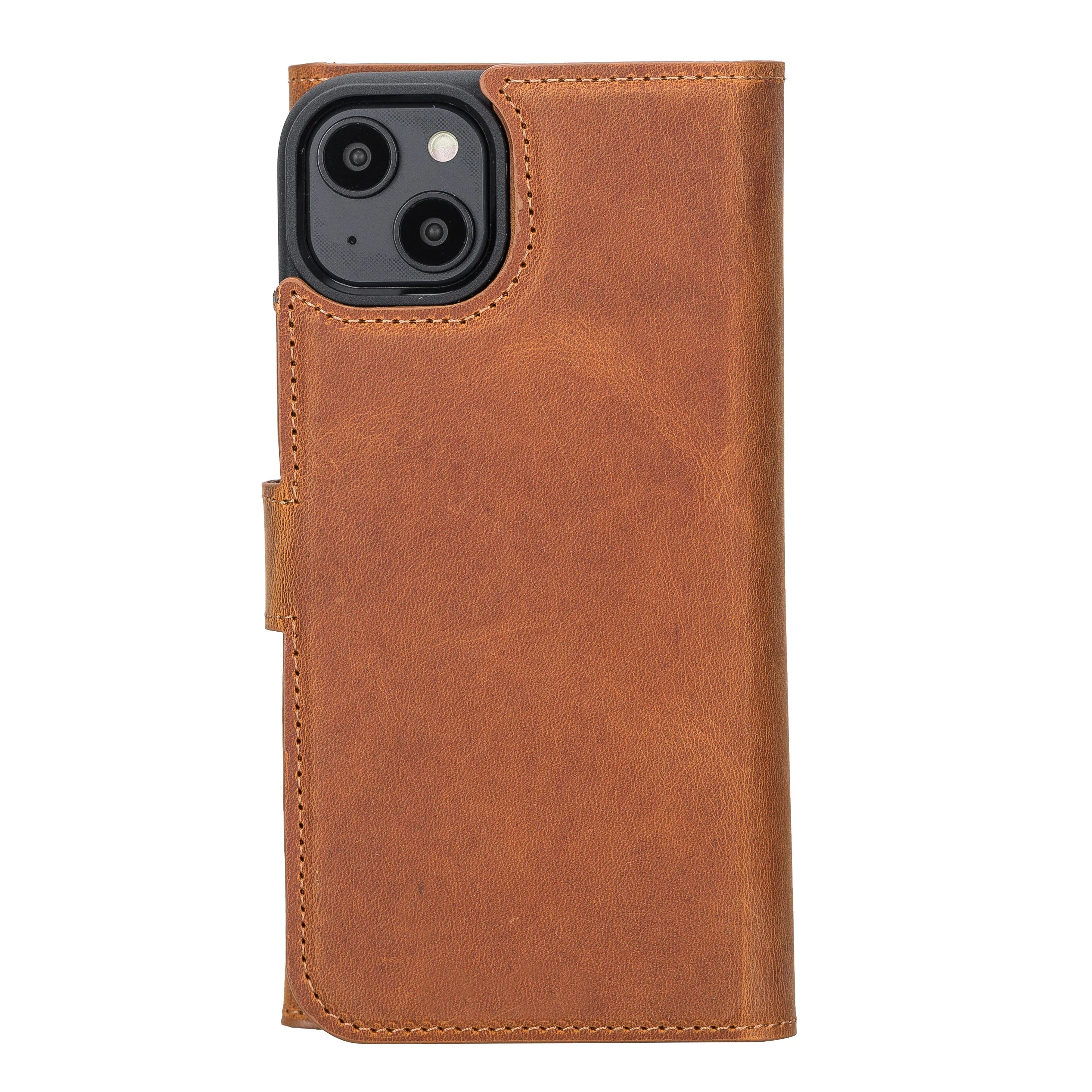 Santa iPhone 14 Plus Leather Detachable Wallet Case Bouletta