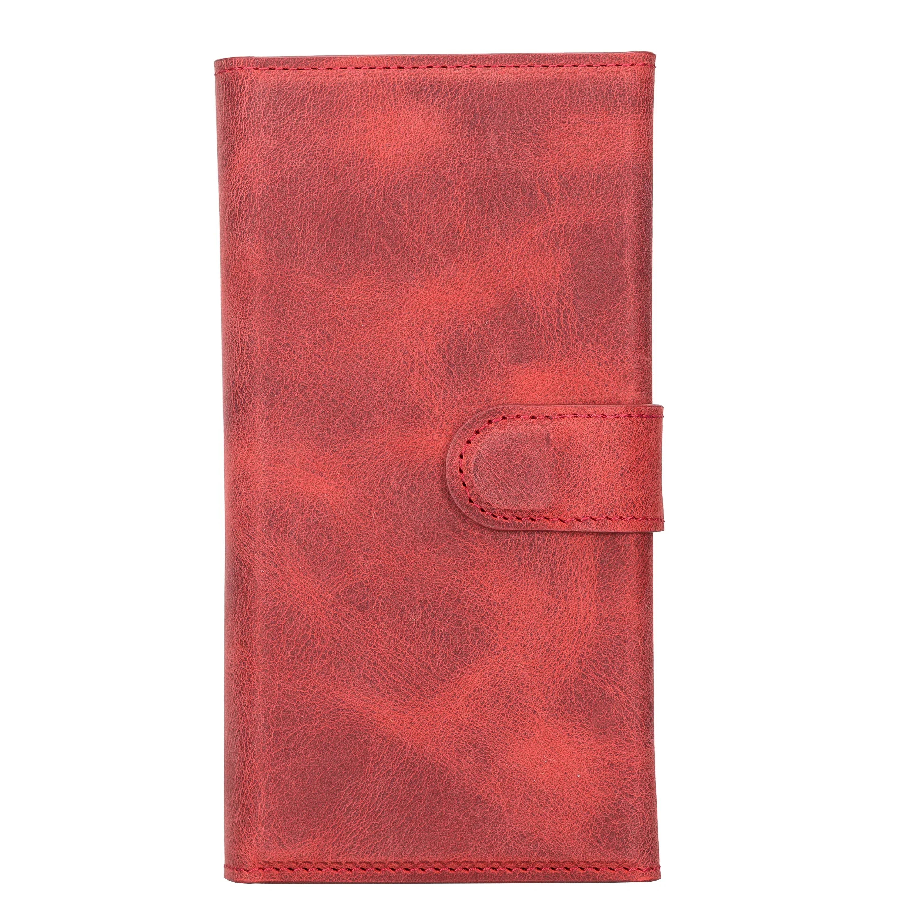 Santa iPhone 14 Plus Leather Detachable Wallet Case Bouletta