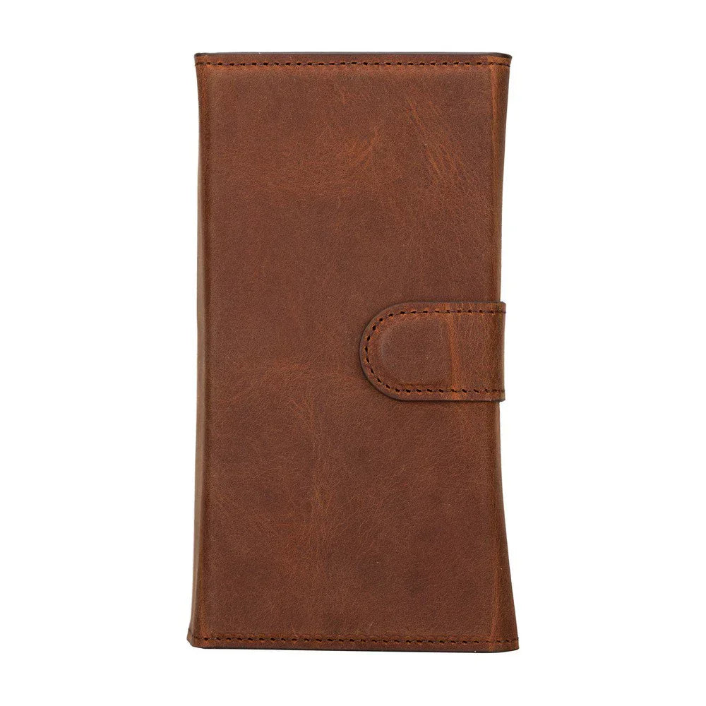 Santa iPhone 15 Pro Leather Detachable Wallet Case Bouletta