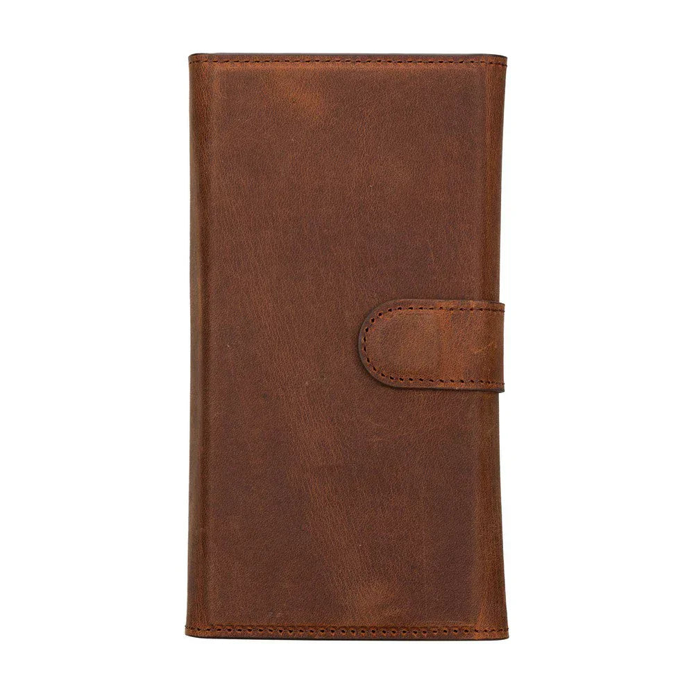 Santa iPhone 15 Pro Max Leather Detachable Wallet Case Bouletta