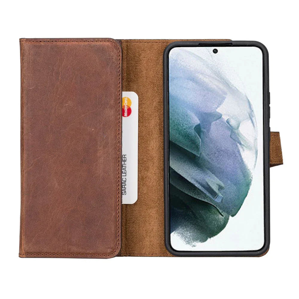 Santa Samsung Galaxy S22 Plus Leather Detachable Wallet Case Bouletta