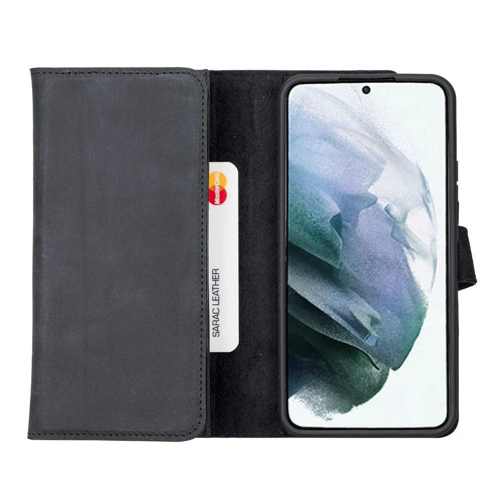 Santa Samsung Galaxy S22 Plus Leather Detachable Wallet Case Bouletta