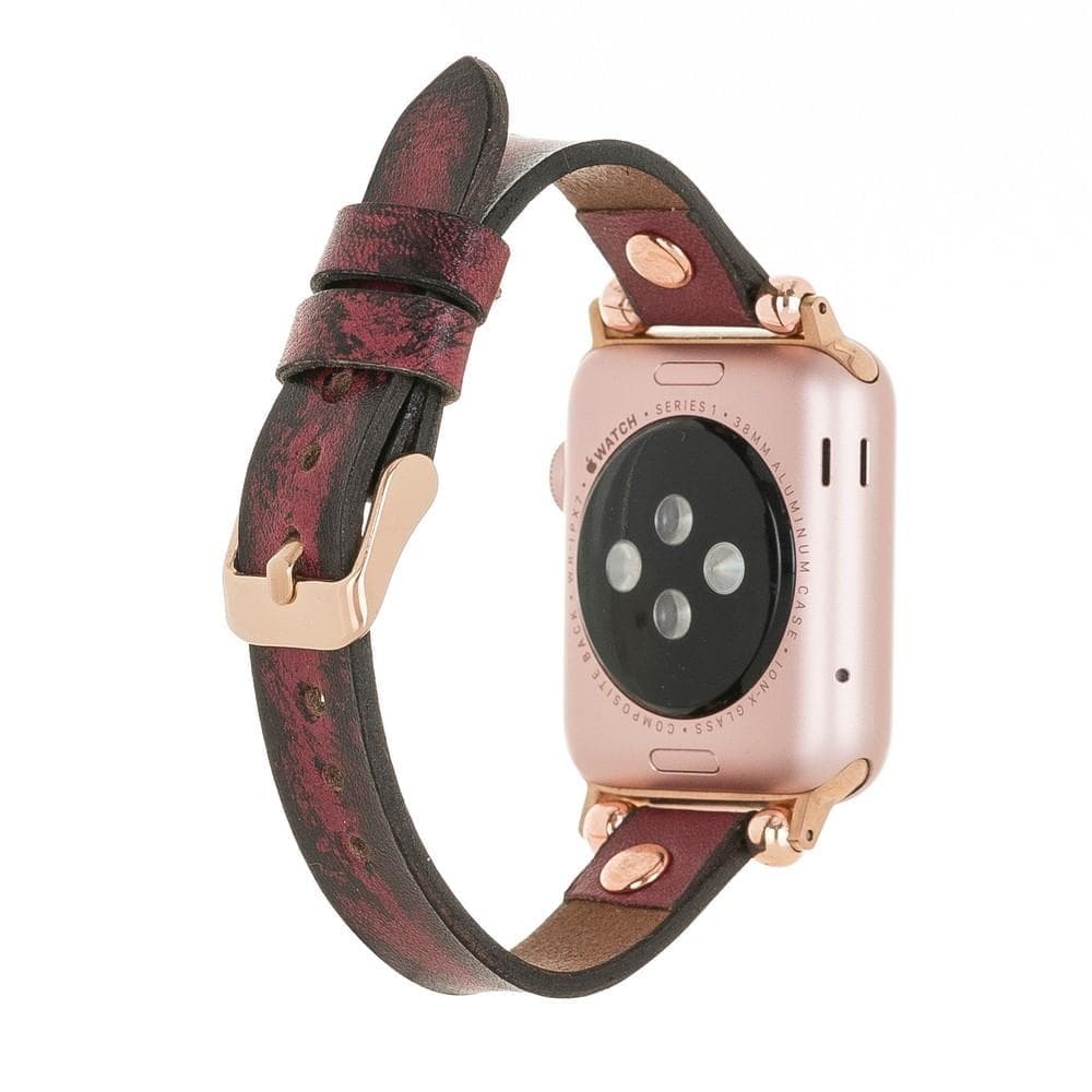 Shibden Ferro Apple Watch Leather Watch Strap Bouletta