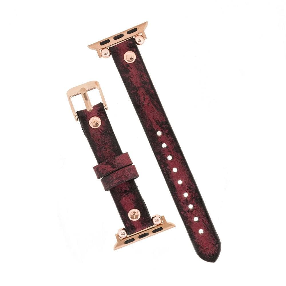 Shibden Ferro Apple Watch Leather Watch Strap Bouletta
