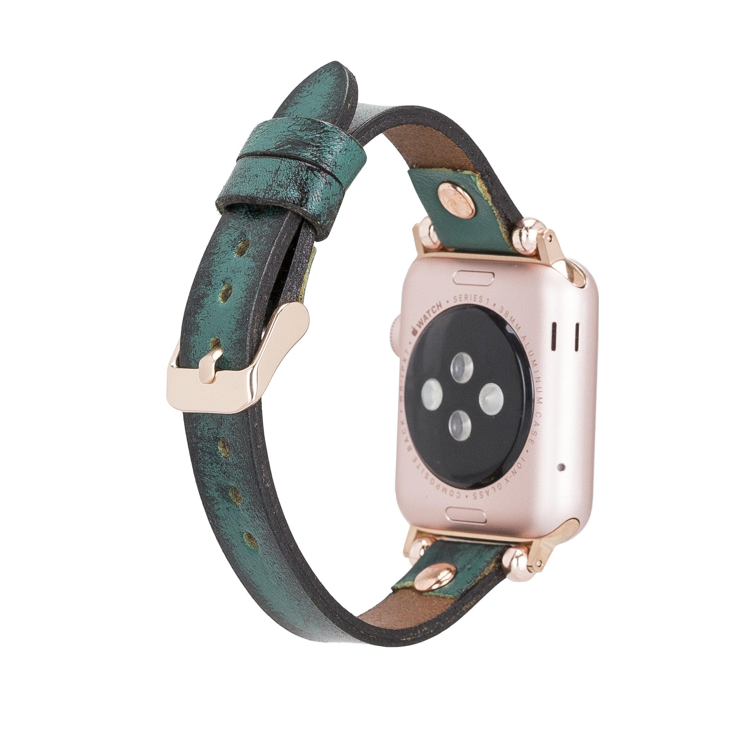 Shibden Ferro Apple Watch Leather Watch Strap Bouletta