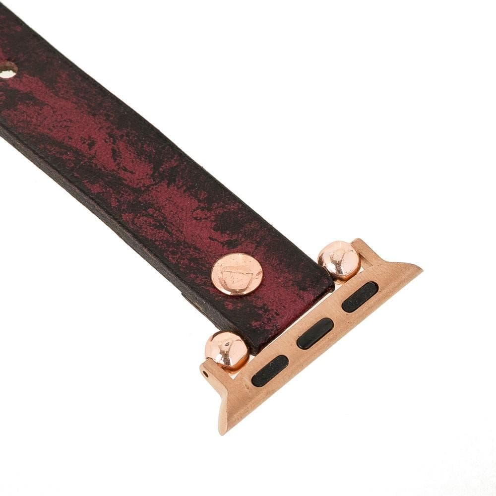 Shibden Ferro Apple Watch Leather Watch Strap Bouletta