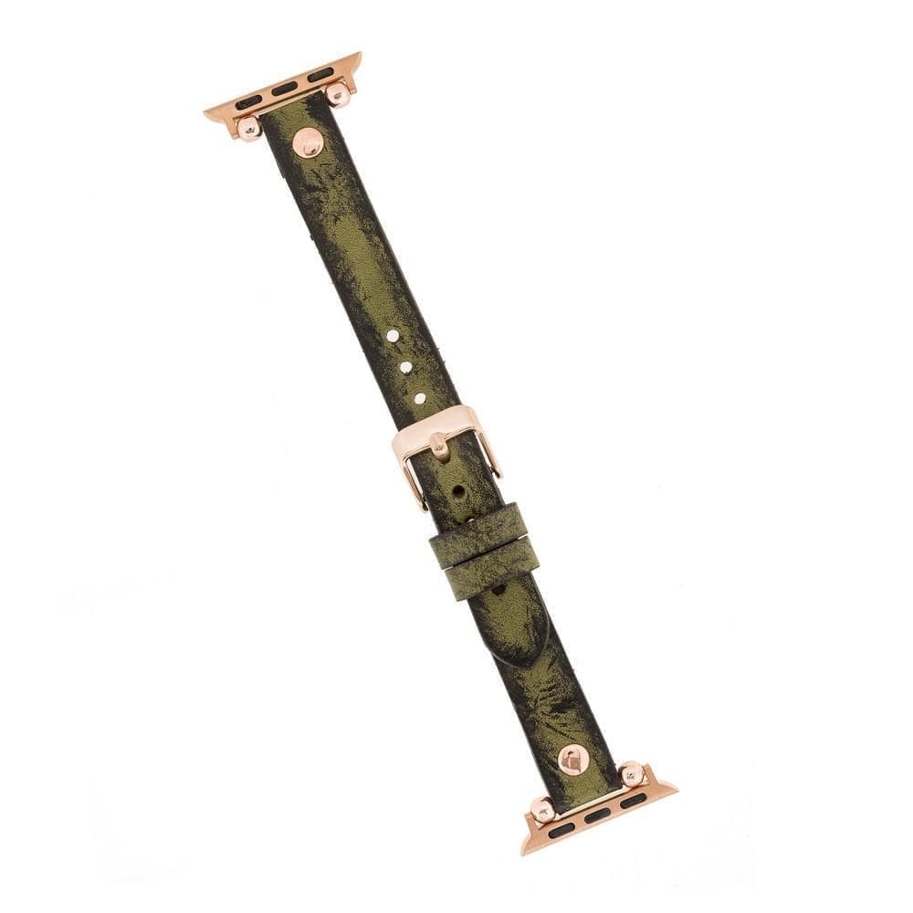 Shibden Ferro Apple Watch Leather Watch Strap Bouletta