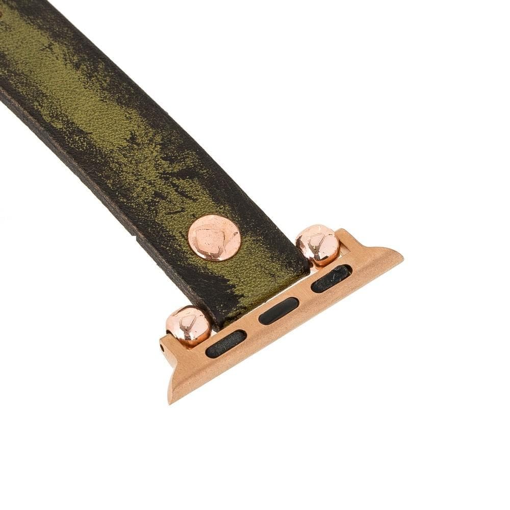 Shibden Ferro Apple Watch Leather Watch Strap Bouletta