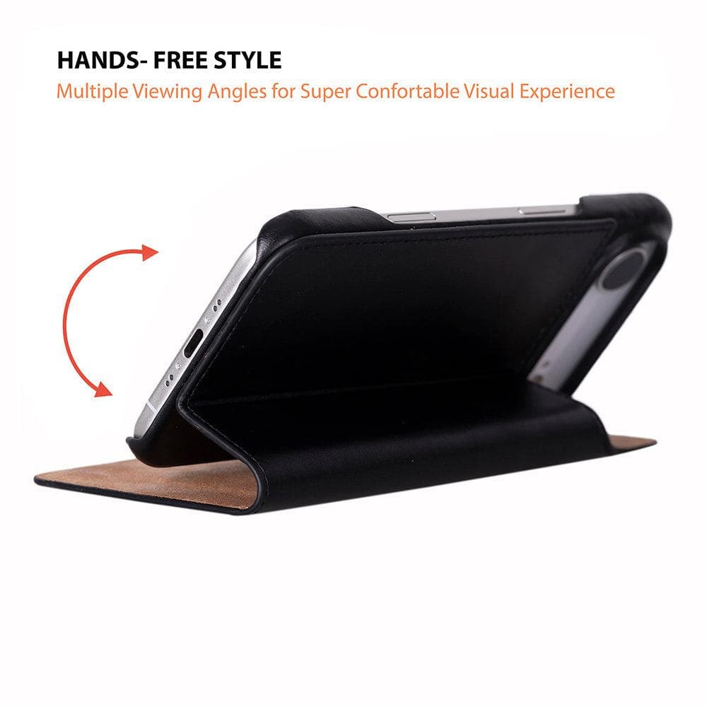 Sonat Leather iPhone 17 Air Folio Case Bouletta