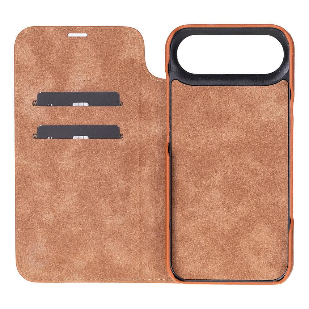 Sonat Leather iPhone 17 Air Folio Case Bouletta