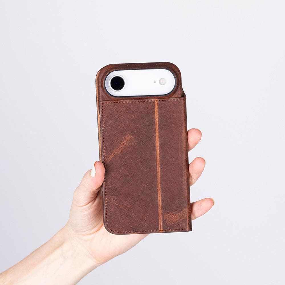 Sonat Leather iPhone 17 Air Folio Case Bouletta