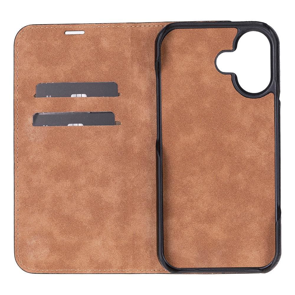 Sonat Leather iPhone 17 Folio Case Bouletta