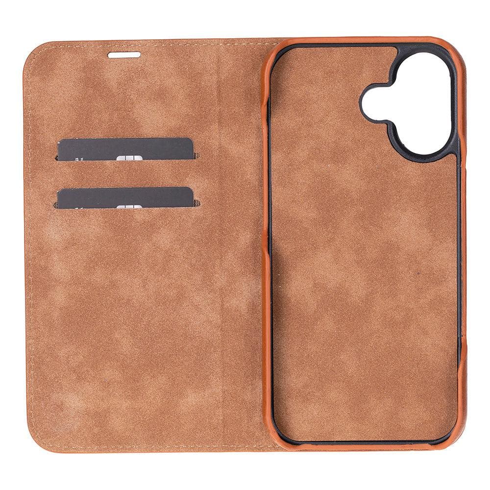Sonat Leather iPhone 17 Folio Case Bouletta