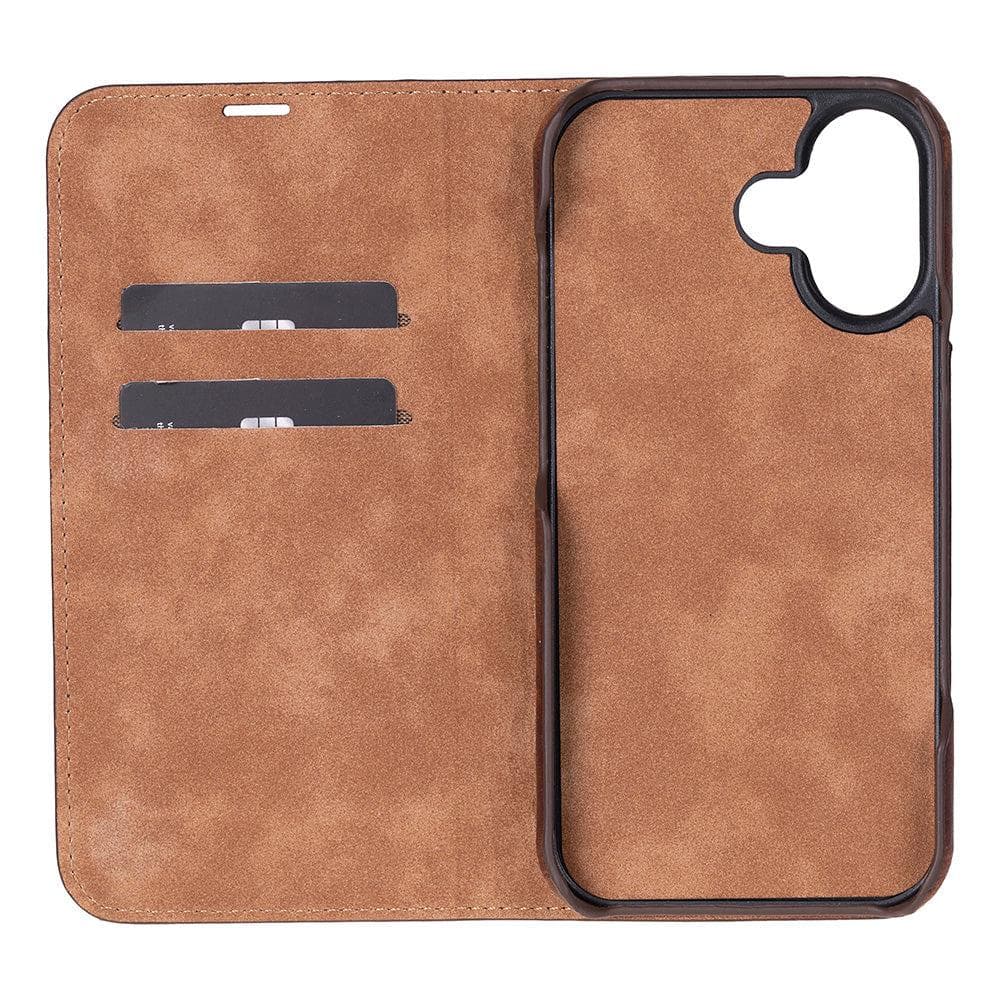 Sonat Leather iPhone 17 Folio Case Bouletta