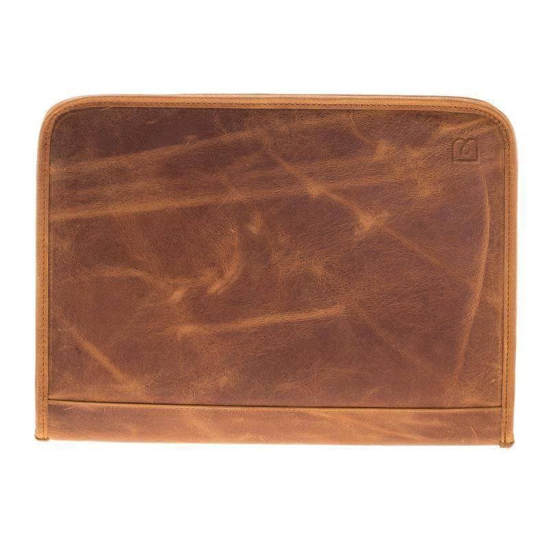 Sparta Geniune Leather Laptop Bag 13" Antic Mocca Bouletta