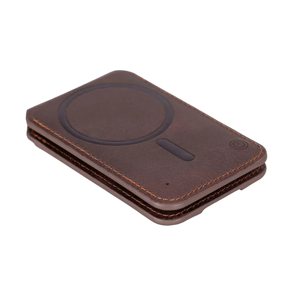 Stefan Leather Premium Card Holder Dark Brown Bouletta