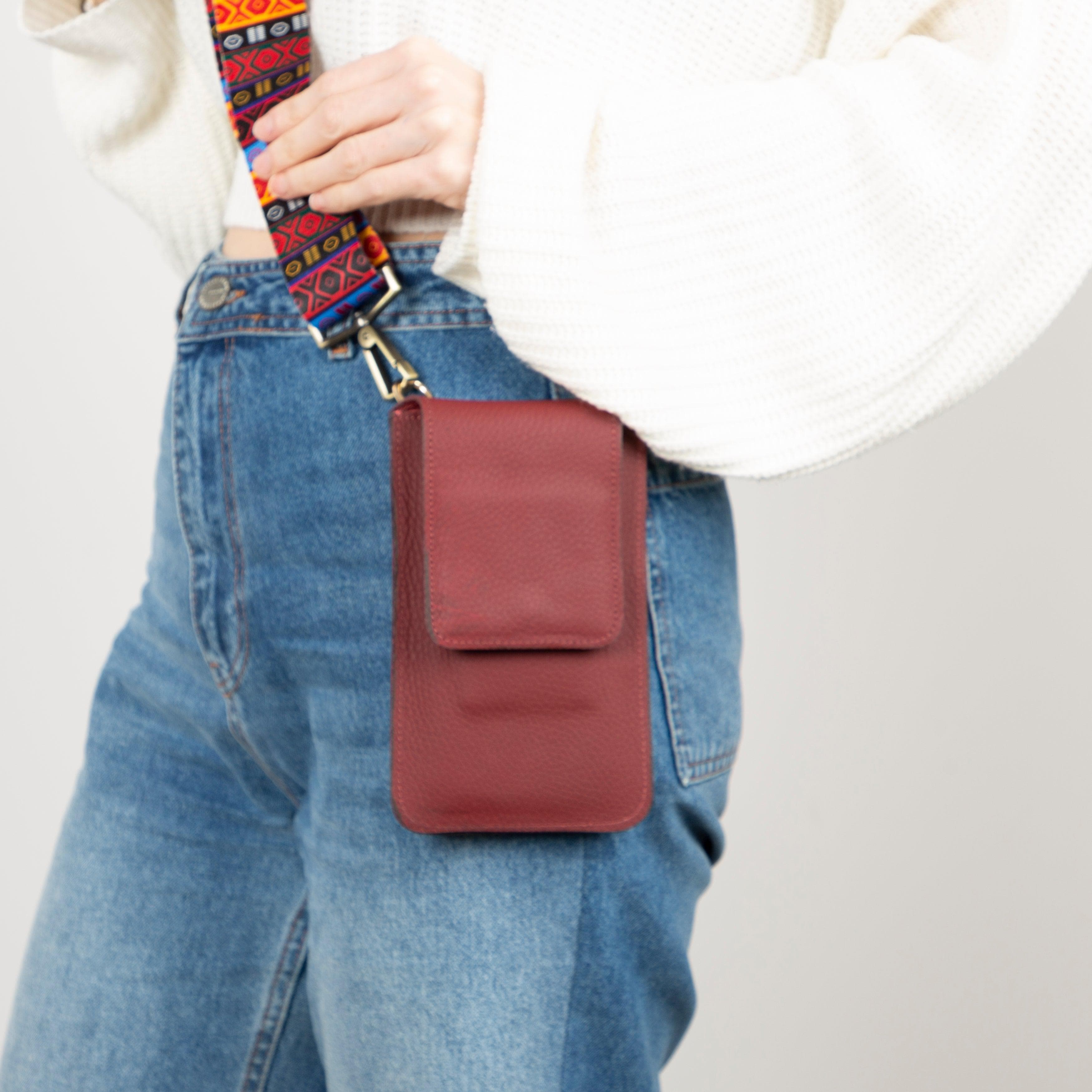 Tendenza Leather Crossbody Bag Bouletta