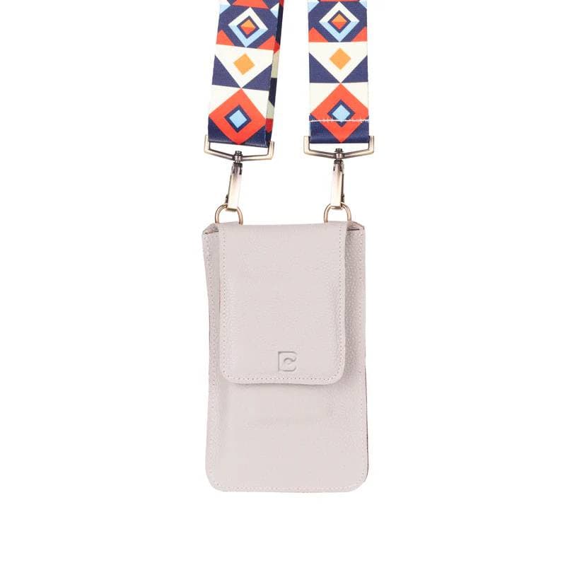 Tendenza Leather Crossbody Bag Sandy Brown Bouletta