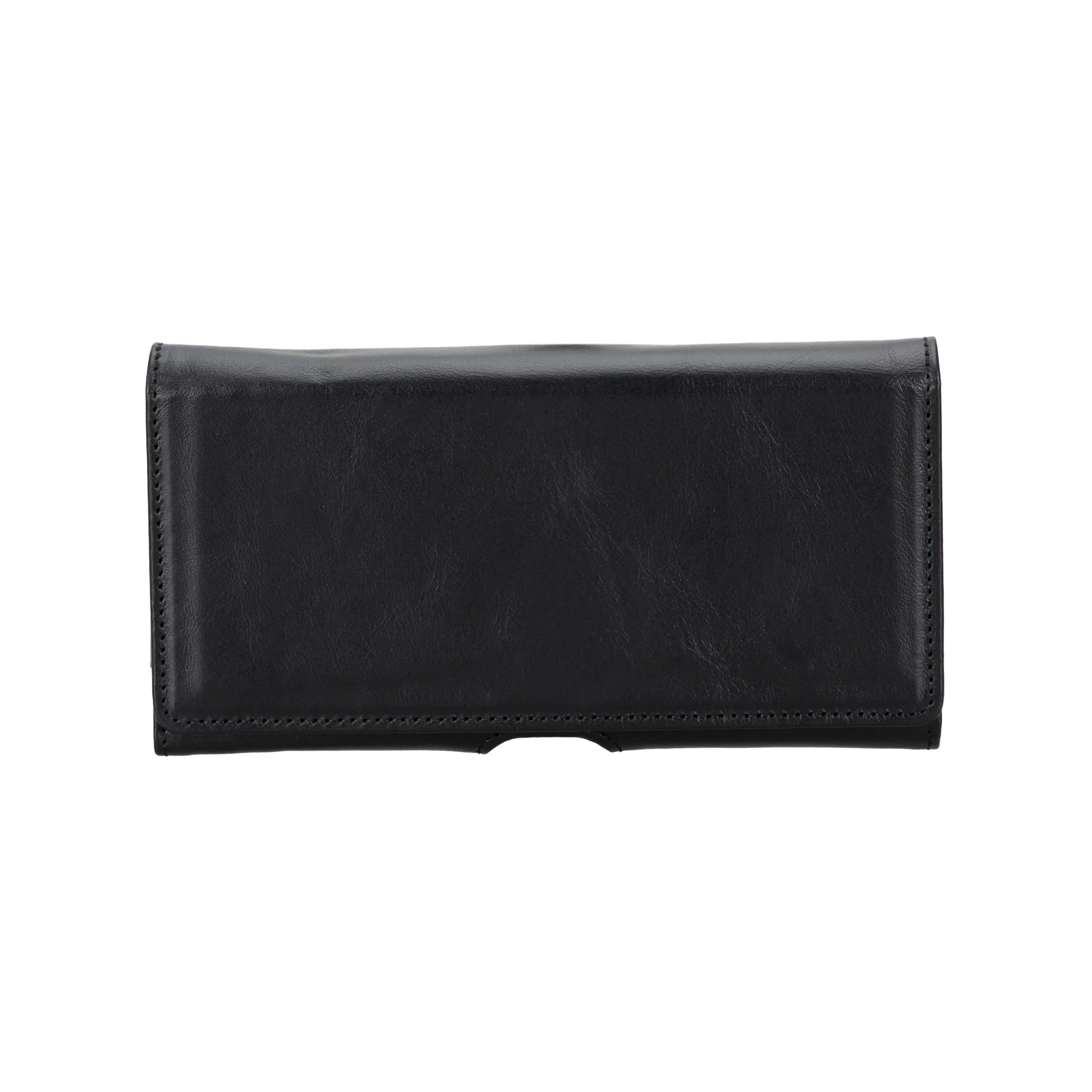Titan Leather Belt Phone Case 6.9" / Black Bouletta