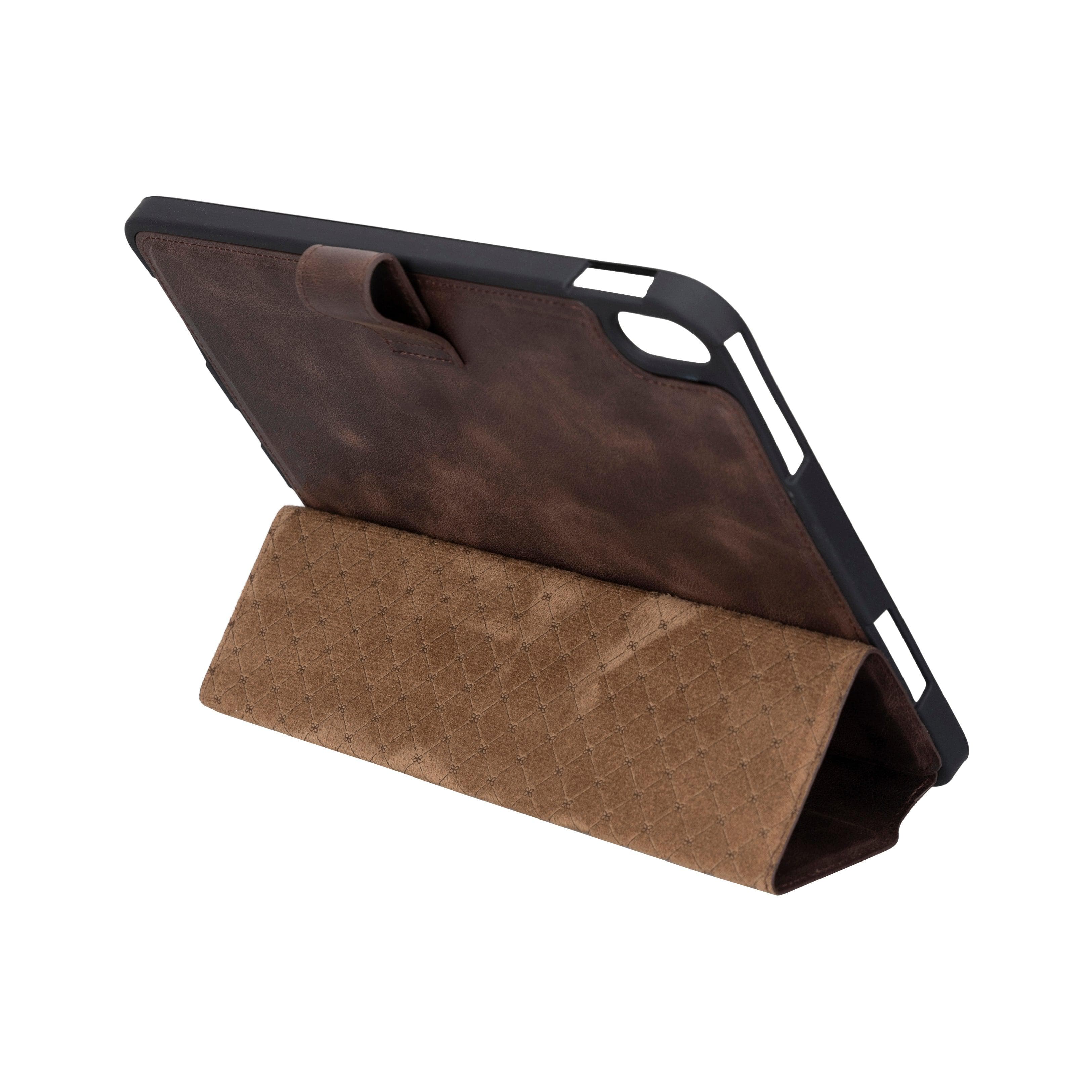 Trigon Leather iPad Pro 13" (2024) Case Black Bouletta