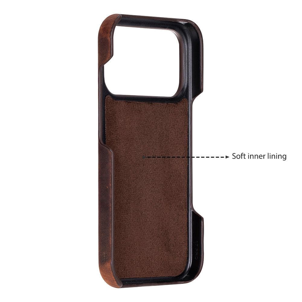 Ultimate Jacket Leather iPhone 17 Pro Case Bouletta
