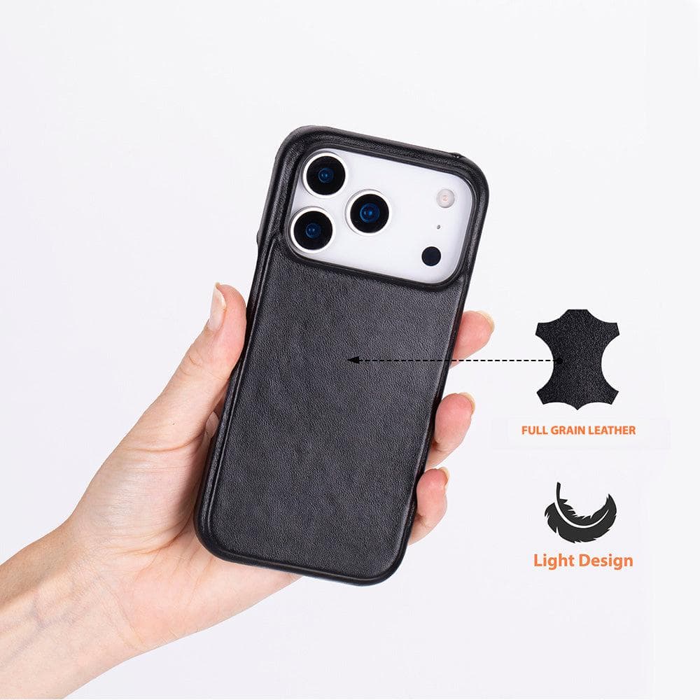 Ultimate Jacket Leather iPhone 17 Pro Case Bouletta