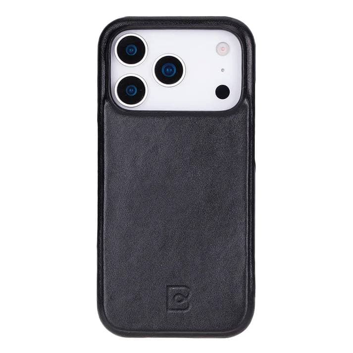 Ultimate Jacket Leather iPhone 17 Pro Case Black Bouletta