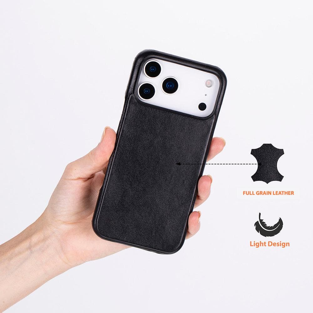 Ultimate Jacket Leather iPhone 17 Pro Max Case Bouletta