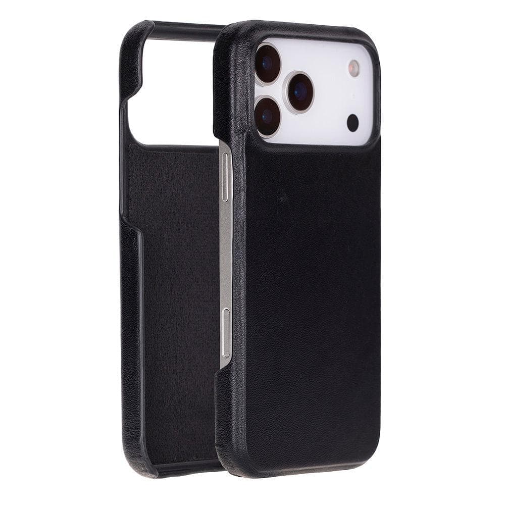 Ultimate Jacket Leather iPhone 17 Pro Max Case Black Bouletta