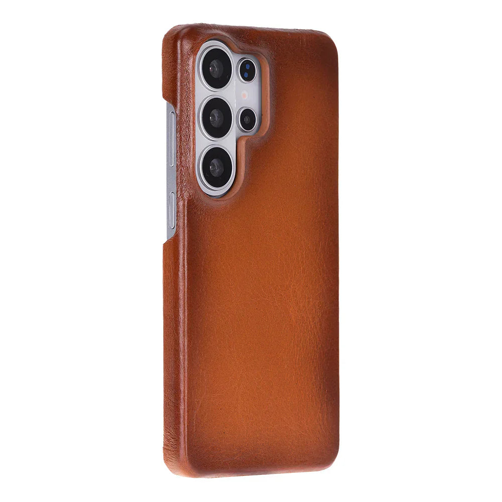 Ultimate Jacket Samsung Galaxy S26 Ultra Leather Case Tan Bouletta