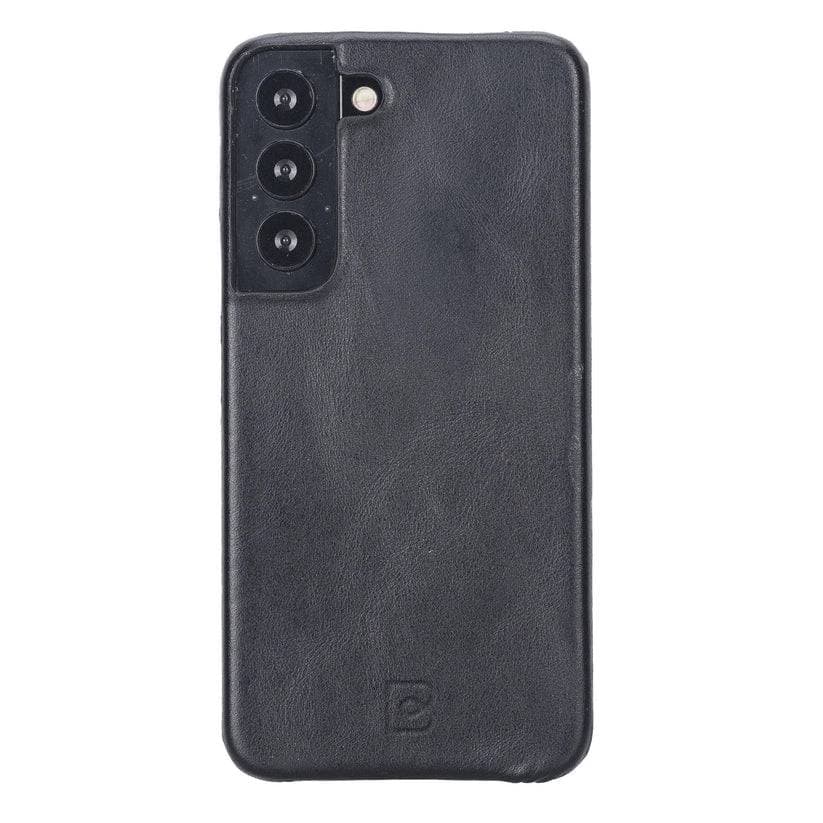 Ultimate Jacket Samsung  Series Genuine Leather Case / UJ Galaxy S22 Plus / Rustic Black Bouletta