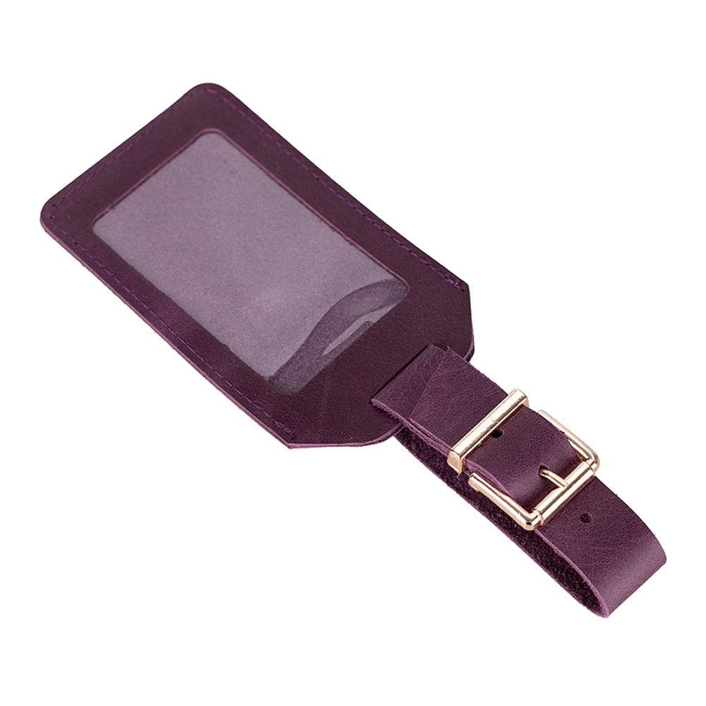 Uno Leather Luggage Tag Bouletta