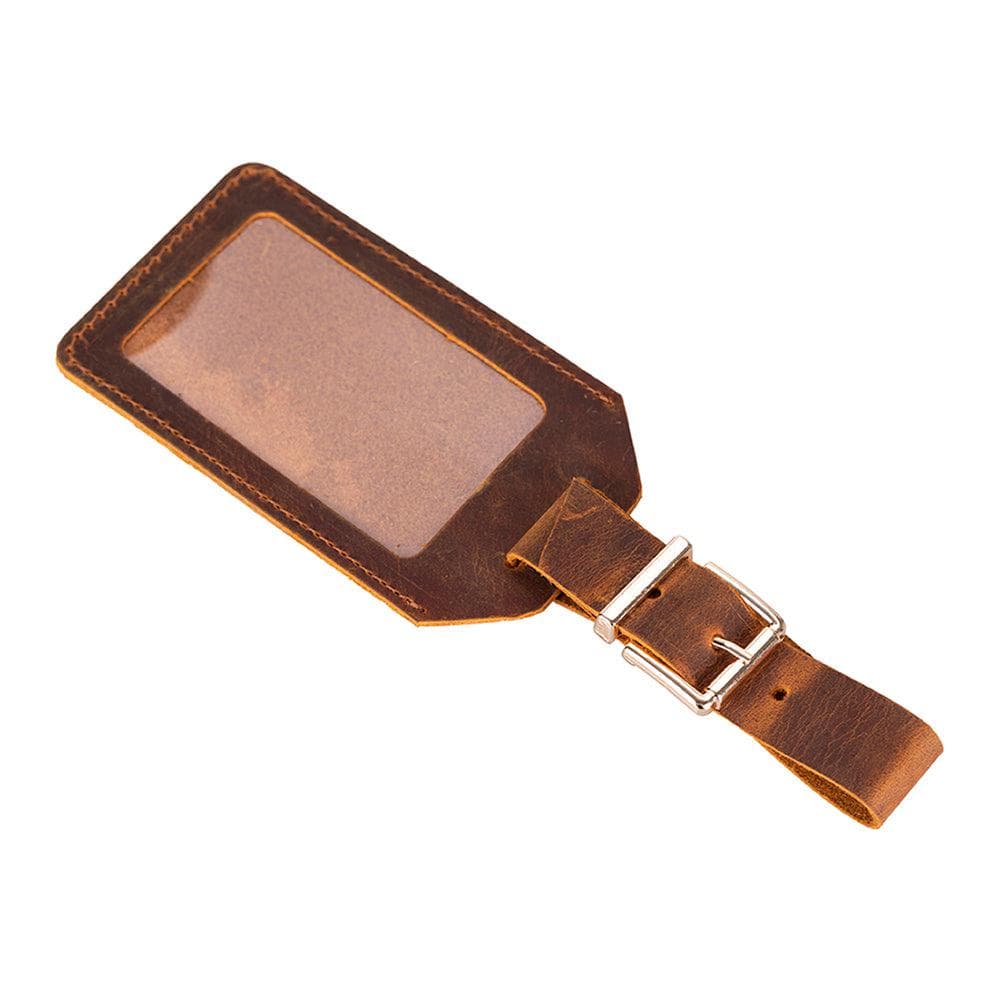 Uno Leather Luggage Tag Bouletta