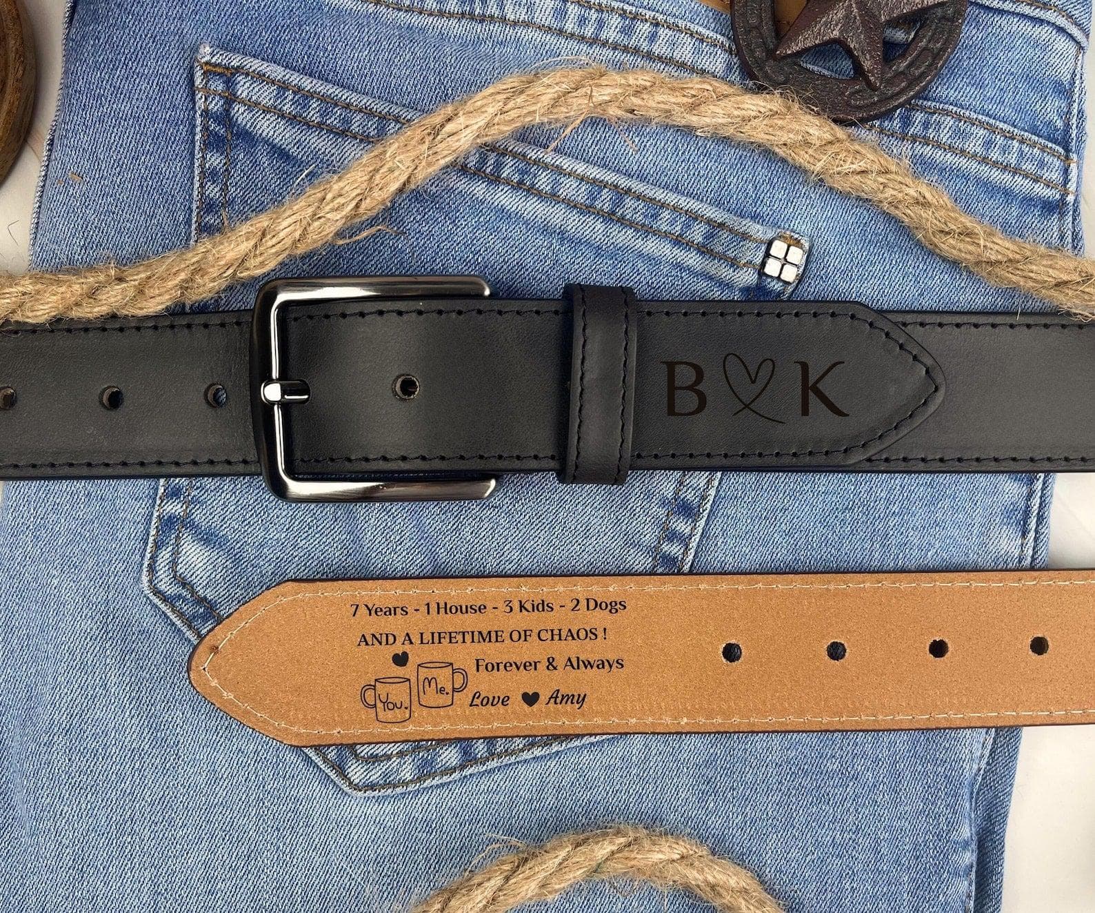 Urban Classic Leather Men's Belt Bouletta