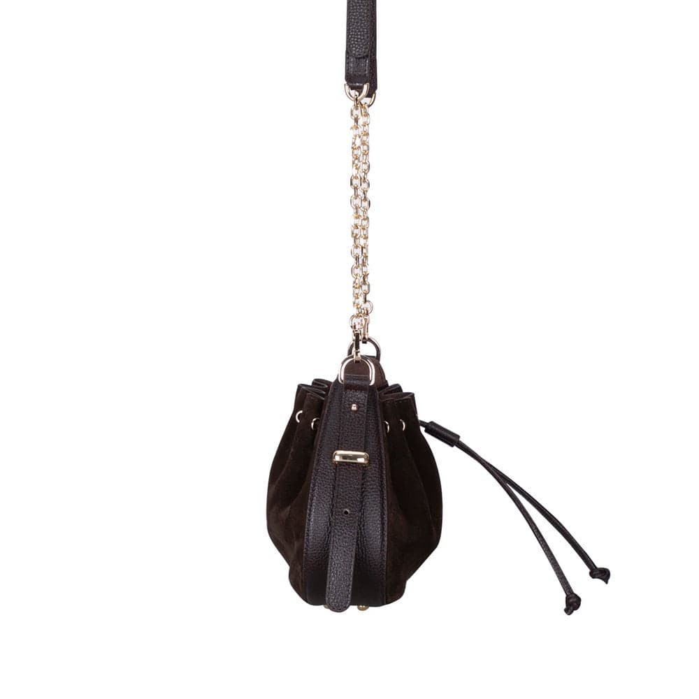 Valentina Suede Leather Women's Bag Bouletta