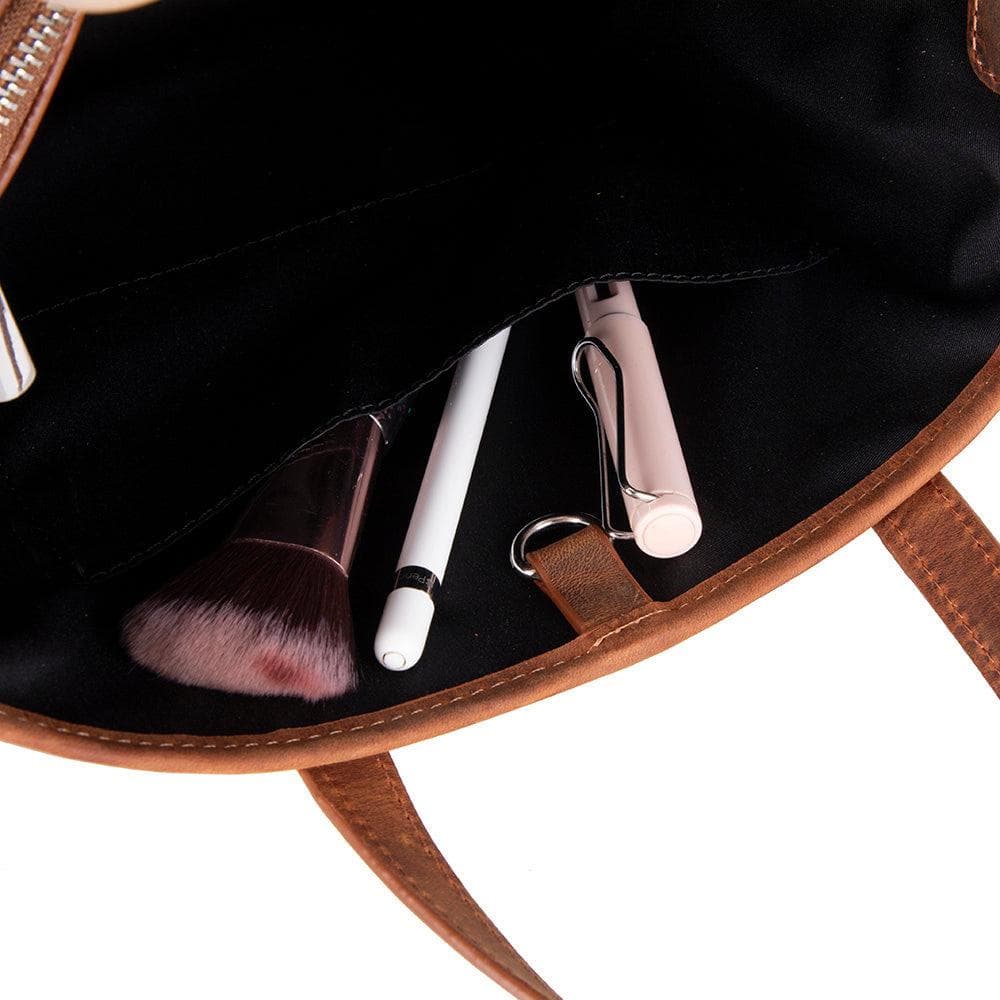 Valetto Leather Tote Bag Bouletta