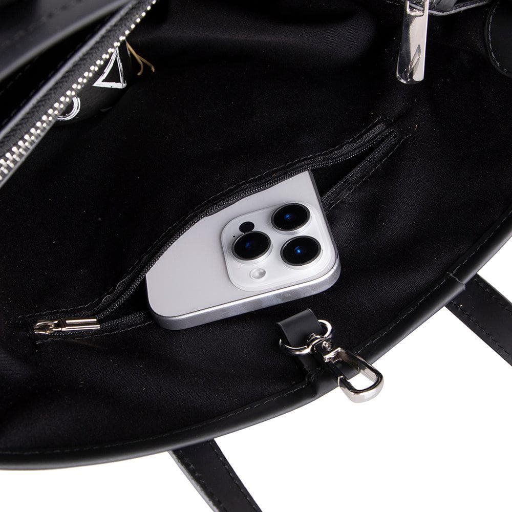 Valetto Leather Tote Bag Bouletta