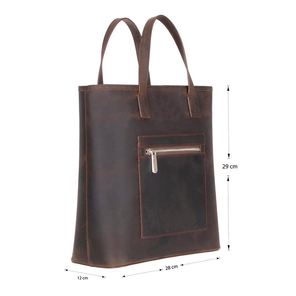 Valetto Leather Tote Bag Bouletta