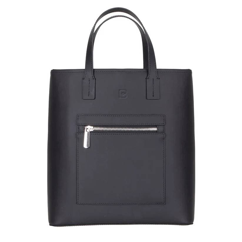 Valetto Leather Tote Bag Storm Bouletta
